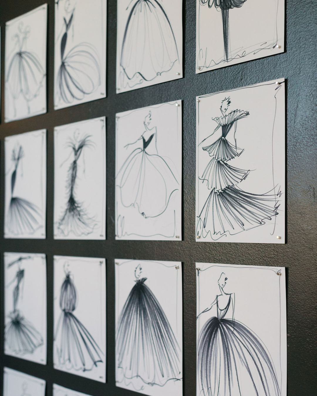 Sketches by Christian Siriano